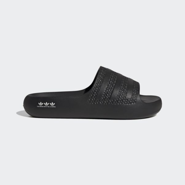 Adilette Ayoon Slides Adidas Noir