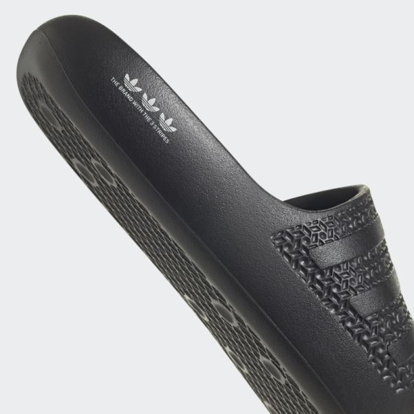 Adilette Ayoon Slides Adidas Noir