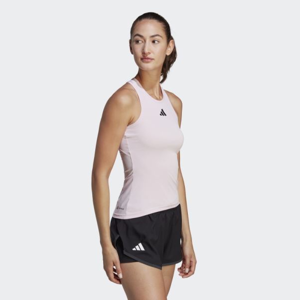 Débardeur Adidas Club Tennis Rose