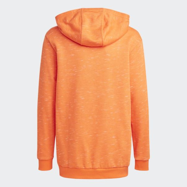 Sweat à Capuche Adidas Future Icons Badge Of Sport Orange