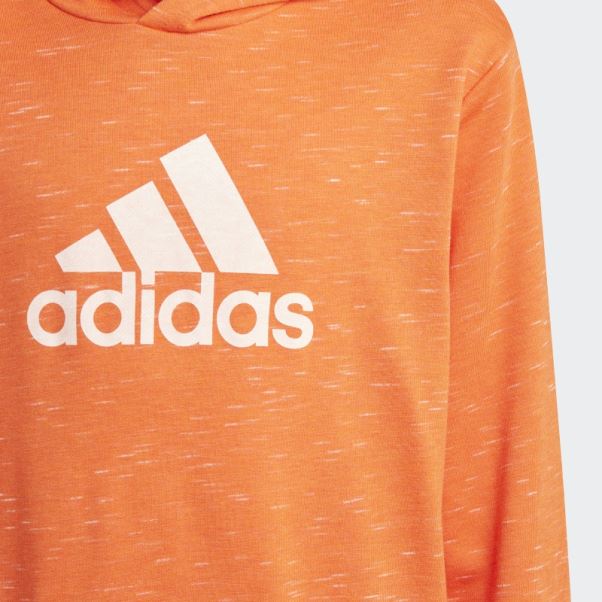 Sweat à Capuche Adidas Future Icons Badge Of Sport Orange