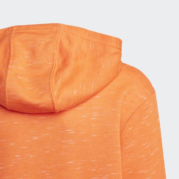 Sweat à Capuche Adidas Future Icons Badge Of Sport Orange