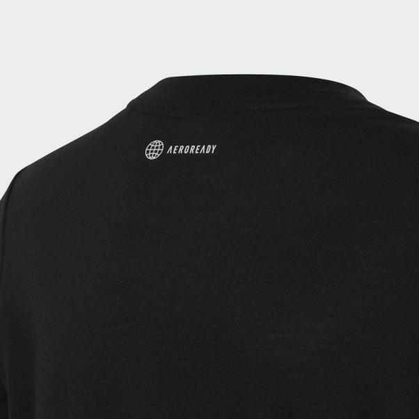 T-shirt Graphique Aeroready Noir Adidas
