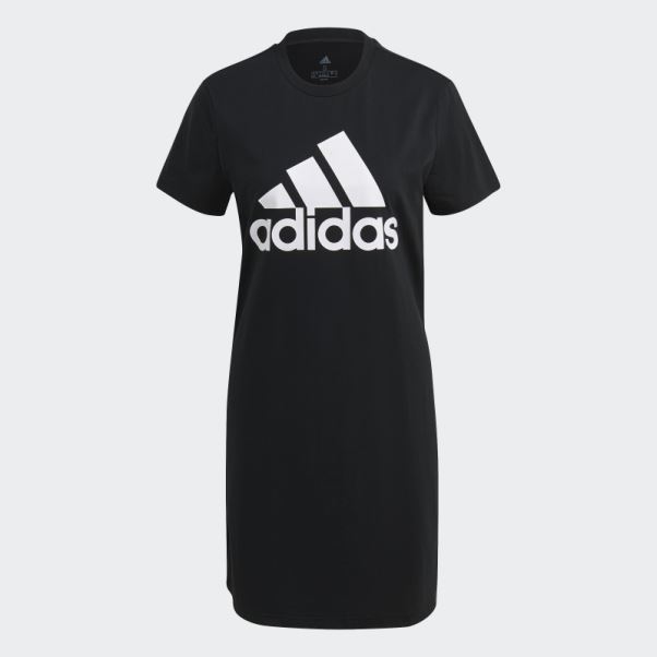 Robe Logo Essentials Noir Adidas