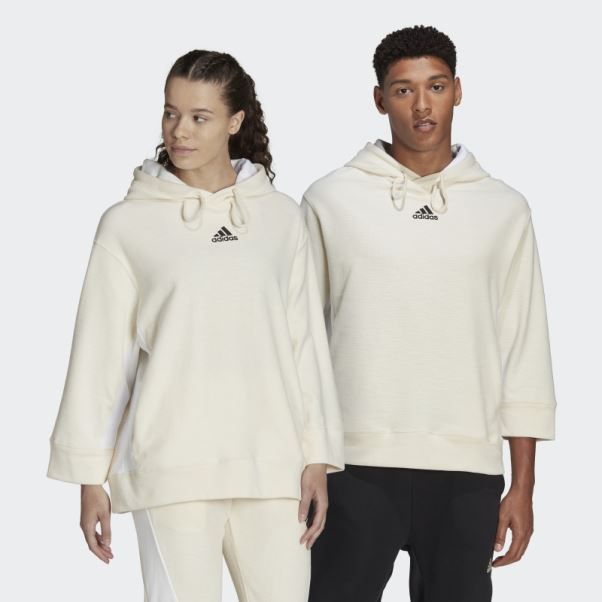Sweat à Capuche En Molleton Inversé (non Genré) Adidas Non Teint