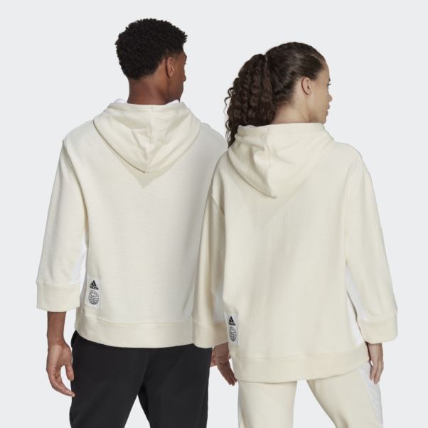Sweat à Capuche En Molleton Inversé (non Genré) Adidas Non Teint