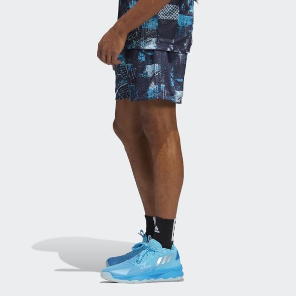 Dame D.o.l.l.a. Short Adidas Multicolore