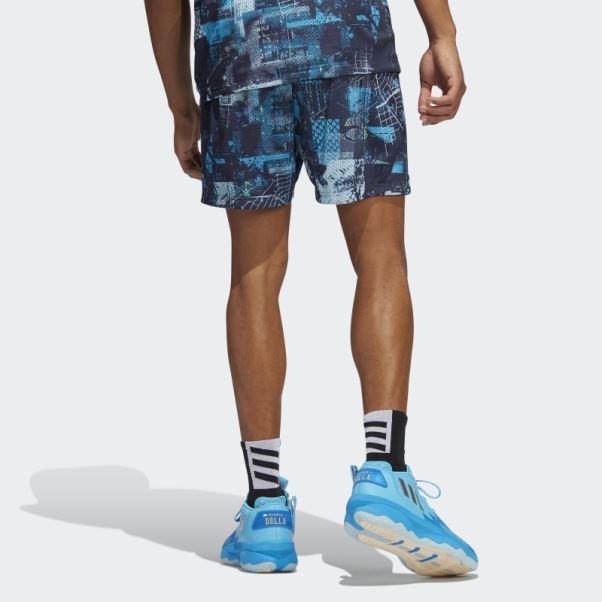 Dame D.o.l.l.a. Short Adidas Multicolore