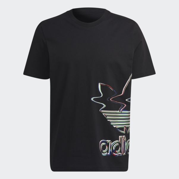 T-shirt Adidas Hyperreal Manche Courte Noir
