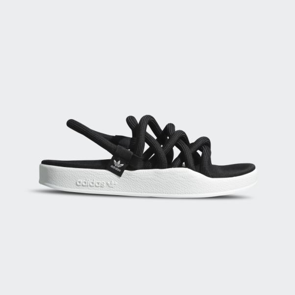 Sandales Adilette Noda Adidas Noires