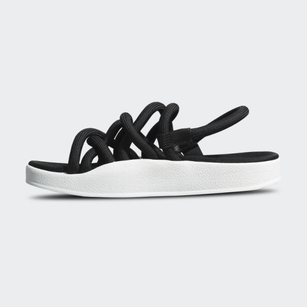 Sandales Adilette Noda Adidas Noires