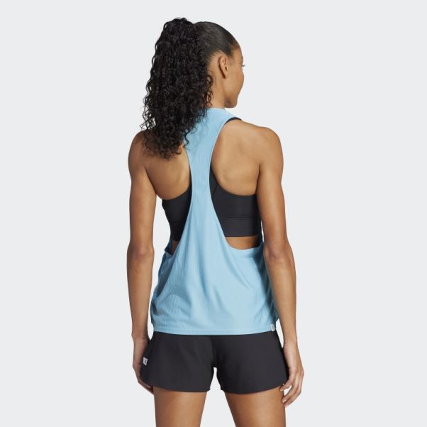 Adidas Made To Be Remade Running Débardeur Bleu