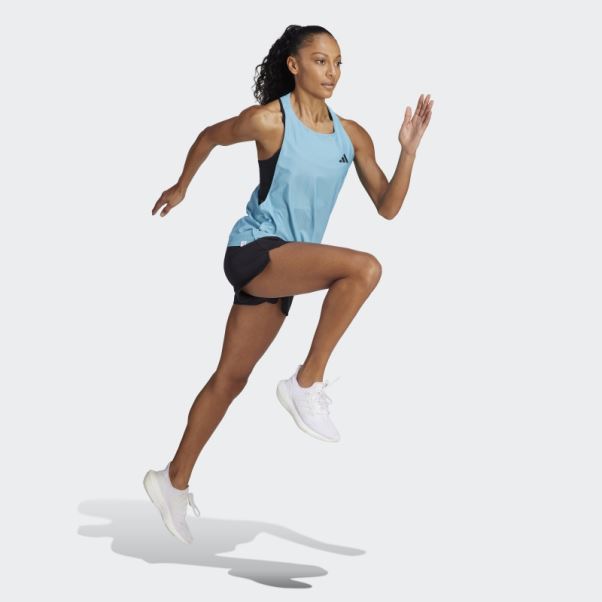 Adidas Made To Be Remade Running Débardeur Bleu