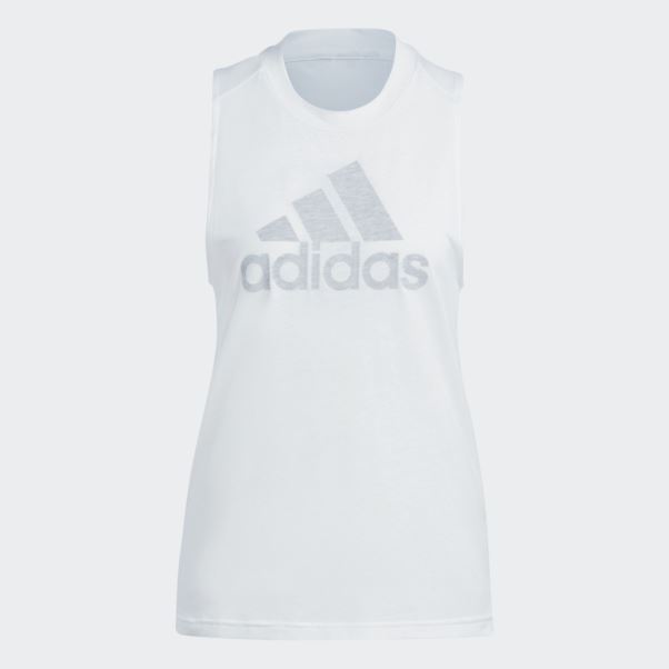 Future Icons Winners 3.0 Débardeur Adidas Blanc Mélange
