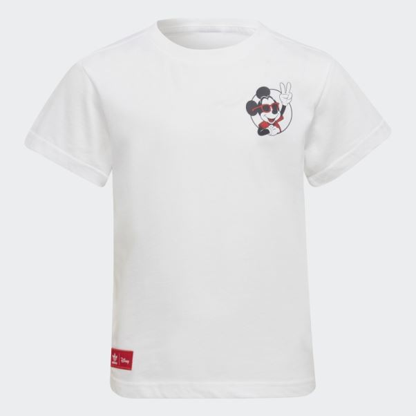 T-shirt Adidas Disney Mickey Et Ses Amis Blanc