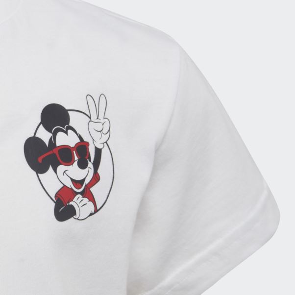 T-shirt Adidas Disney Mickey Et Ses Amis Blanc