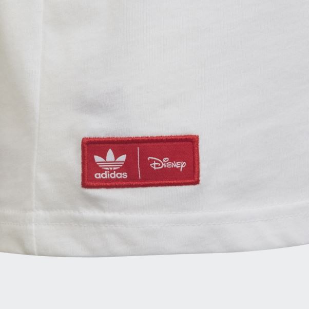 T-shirt Adidas Disney Mickey Et Ses Amis Blanc
