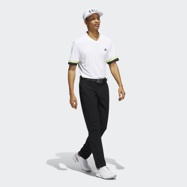 Polo Heat.rdy Adidas Blanc