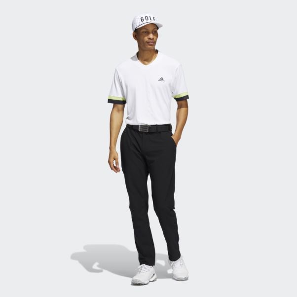 Polo Heat.rdy Adidas Blanc