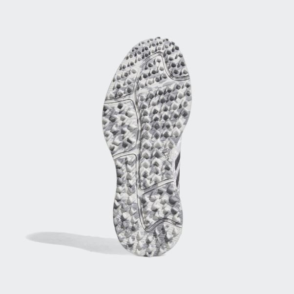 Chaussures De Golf S2g Larges Sans Crampons Blanc Adidas