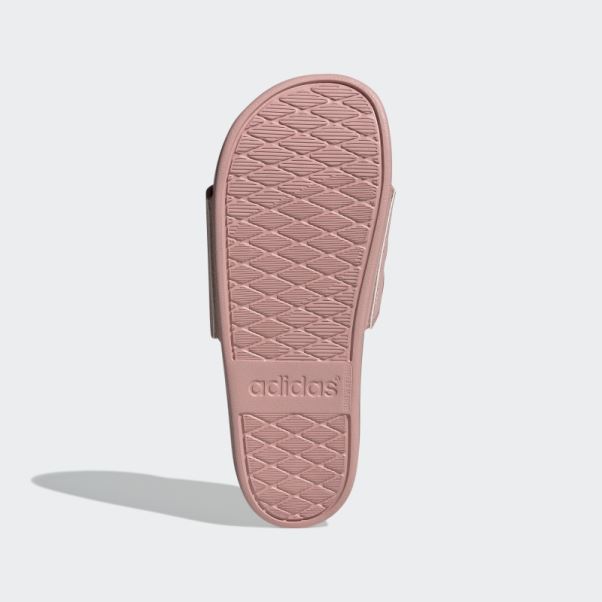 Sandales Adilette Confort Adidas Mauve