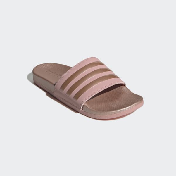 Sandales Adilette Confort Adidas Mauve