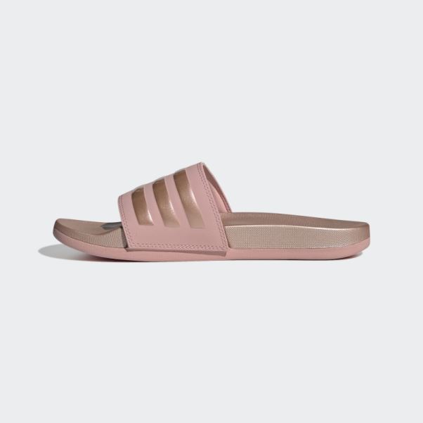 Sandales Adilette Confort Adidas Mauve