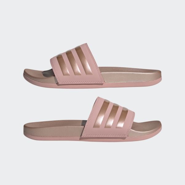 Sandales Adilette Confort Adidas Mauve