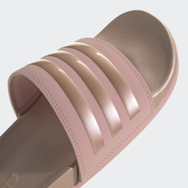 Sandales Adilette Confort Adidas Mauve