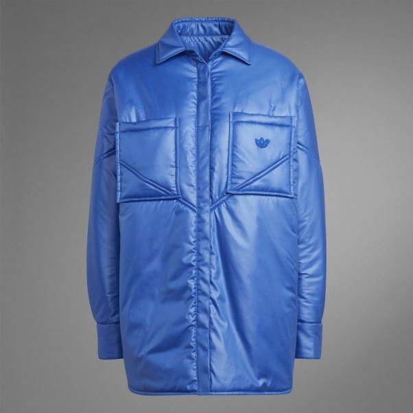 Chemise Matelassée Adidas Blue Version Bleu Royal