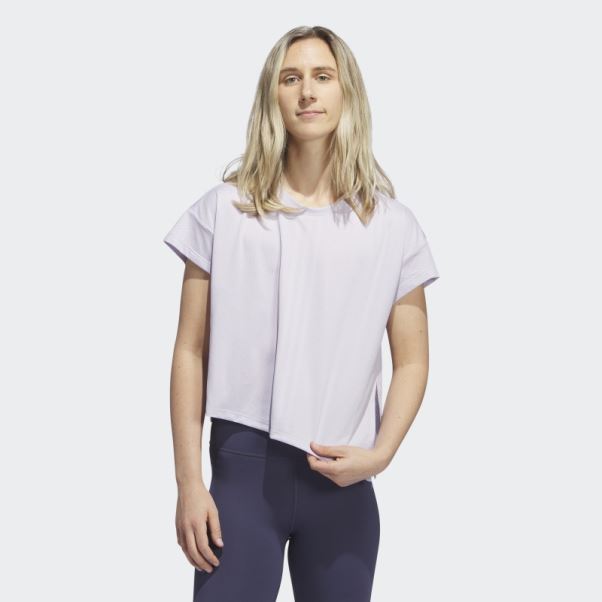 T-shirt D'entraînement Hiit Aeroready Quickburn Adidas Silver Dawn