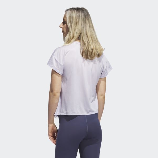 T-shirt D'entraînement Hiit Aeroready Quickburn Adidas Silver Dawn