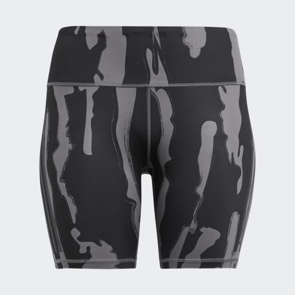 Thebe Magugu Biker Shorts (taille Plus) Adidas Gris