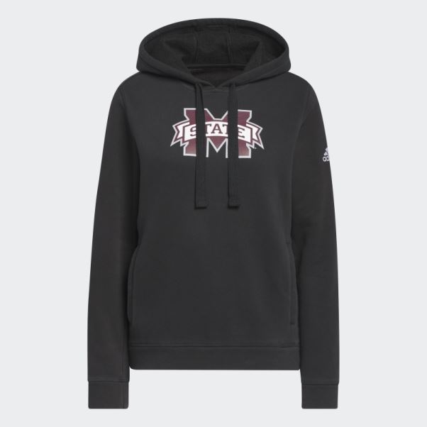 Sweat à Capuche Polaire Noir Adidas
