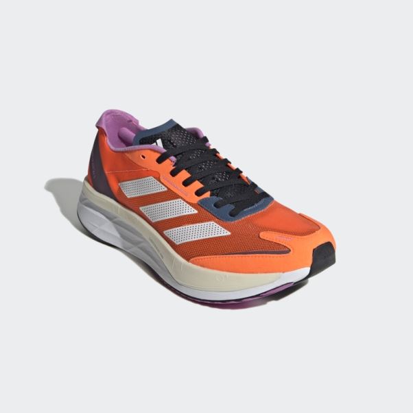 Chaussure Adizero Boston 11 Orange Adidas