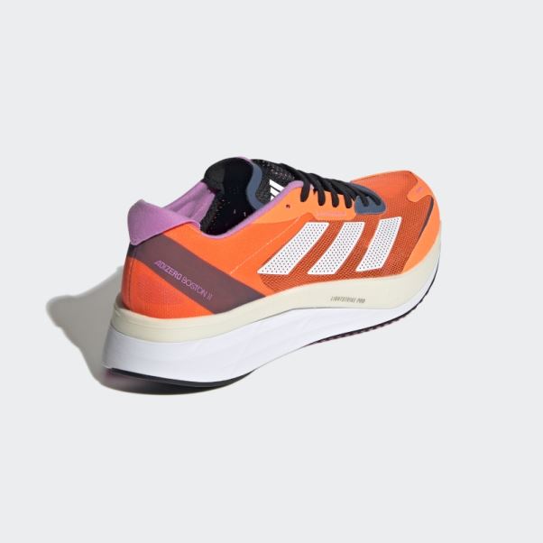 Chaussure Adizero Boston 11 Orange Adidas