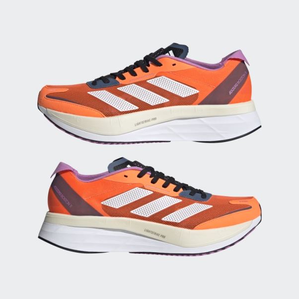 Chaussure Adizero Boston 11 Orange Adidas