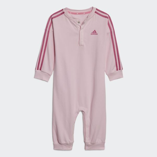 Adidas Body 3 Bandes En Molleton Essentials Rose