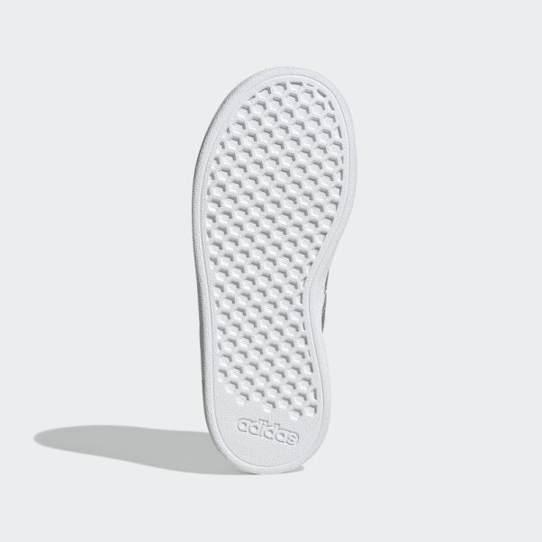 Chaussures De Tennis à Lacets Adidas Grand Court Lifestyle Blanches