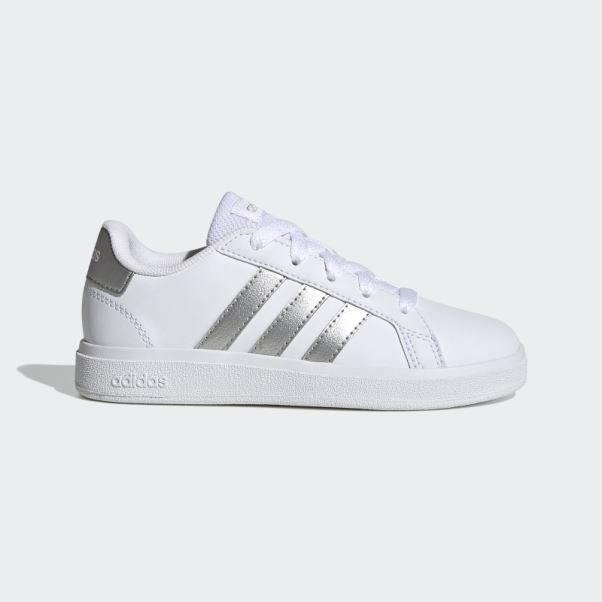 Adidas Grand Court 2.0 Chaussures Argent Fashion