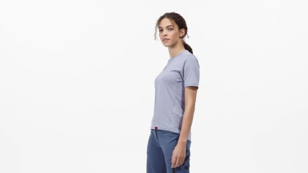 Tee Shirt Adidas Silver Violet Five Ten Bike Trailx