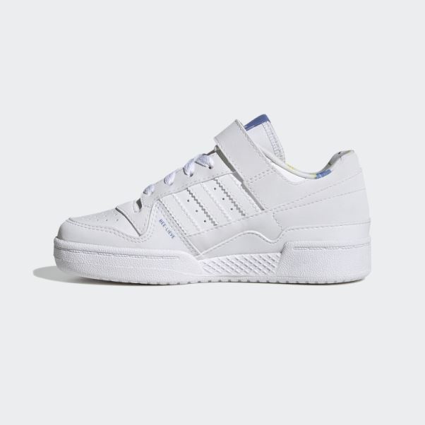 Chaussures Adidas Forum Low Vertes