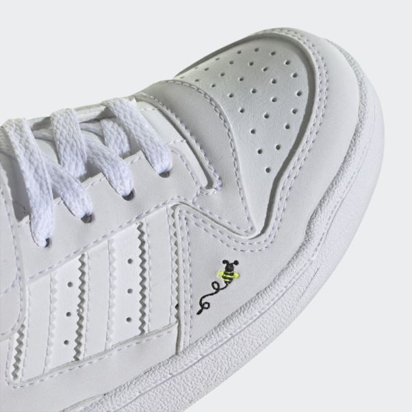 Chaussures Adidas Forum Low Vertes