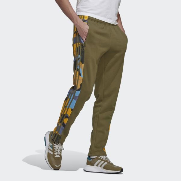 Pantalon De Survêtement Adidas Camo Series Olive