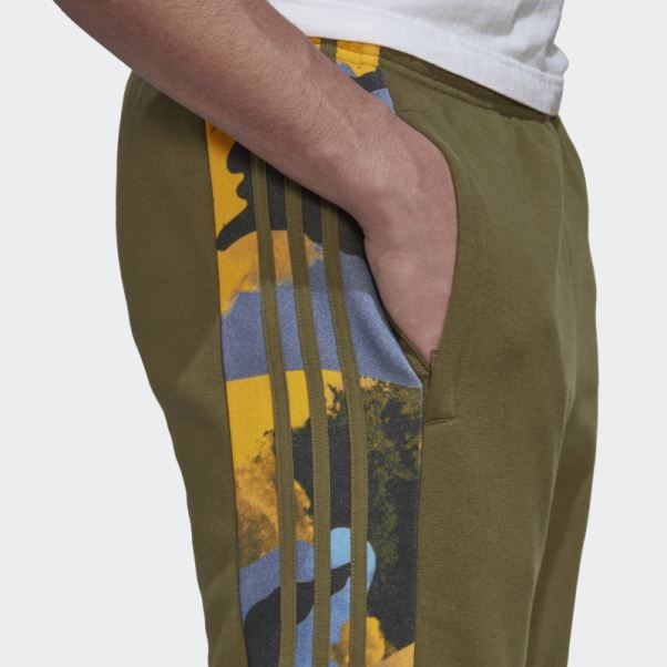 Pantalon De Survêtement Adidas Camo Series Olive