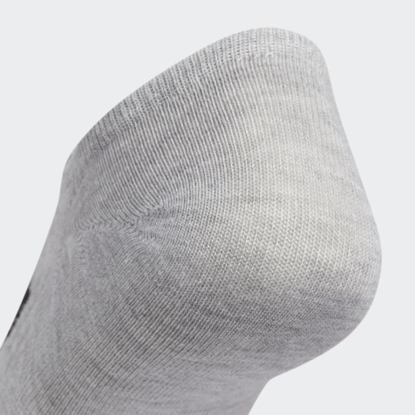 Chaussettes Super Invisibles Adidas Classic Superlite Gris Moyen 6 Paires