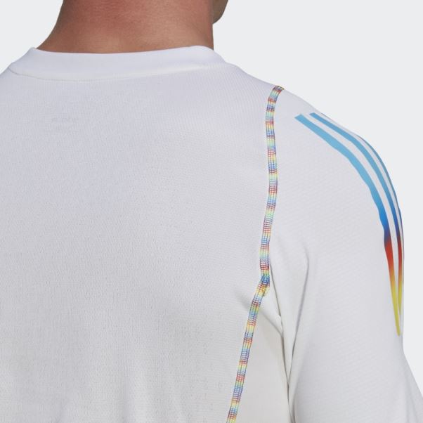 Maillot Pré-match Adidas Allemagne Tiro 23 Game Day Blanc