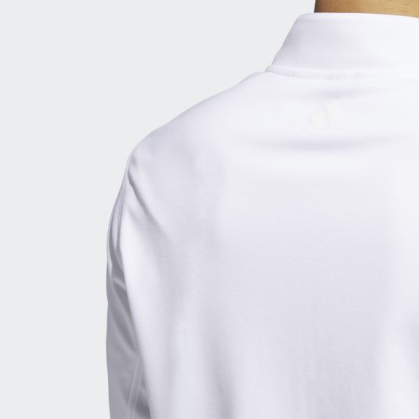 Sweat-shirt De Golf Blanc Adidas Surélevé