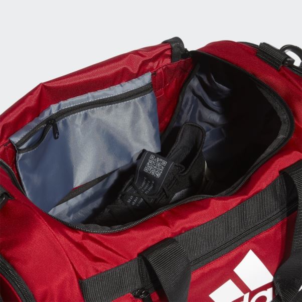 Sac Polochon Defender Petit Mazz Rouge Adidas