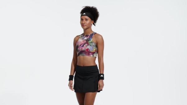 Adidas Melbourne Tennis Crop Top Multicolore